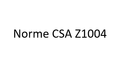 Norme CSA Z1004