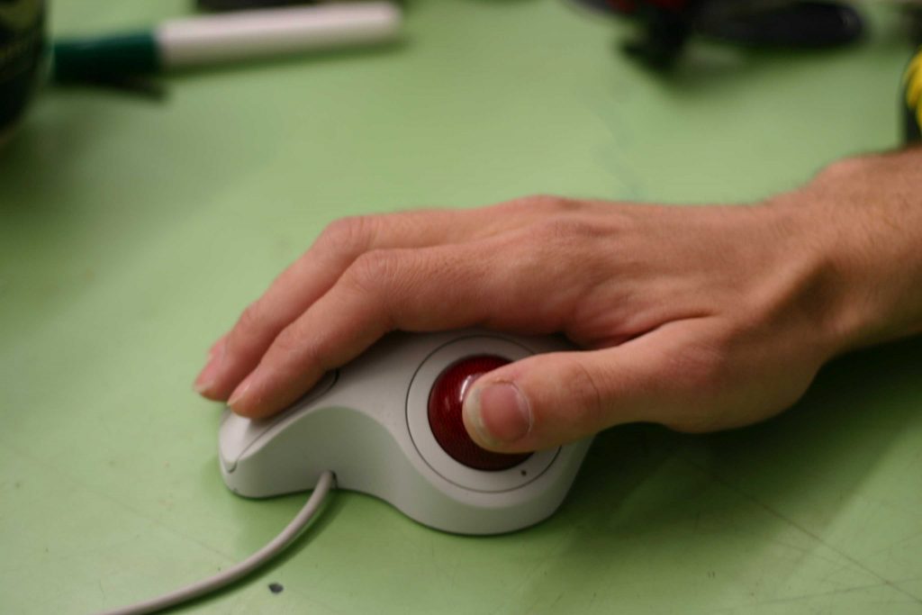 Souris Trackman