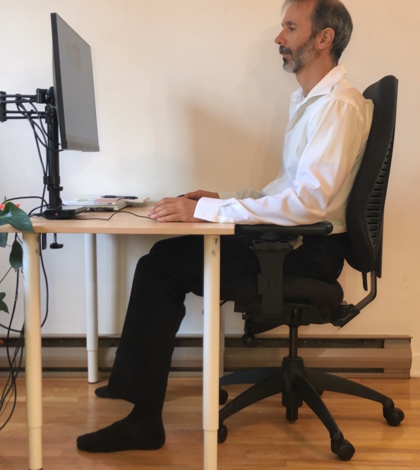 Ergonomie de travail de bureau